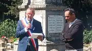 Lézan : Philippe Talagrand préside sa première commémoration