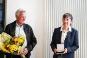 Mandelieu : Lydie Fatourehtchi-Jouvray reçoit la Grande Médaille d'Or d'aviron