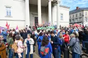 Manifestation du 1er mai à Périgueux contre le projet de loi sur la Fête du travail