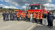 Manœuvre réussie pour les sapeurs-pompiers de Saint-Alban-sur-Limagnole