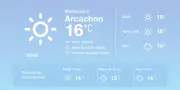 Météo à Arcachon : ciel dégagé et températures douces