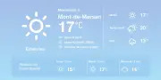 Météo Mont-de-Marsan : éclaircies puis orages et pluies