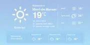Météo à Mont-de-Marsan : embellies et orages légers attendus