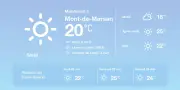 Météo à Mont-de-Marsan : soleil et températures douces attendus