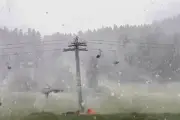 Neige exceptionnelle en mai dans l'arrière-pays niçois : les images