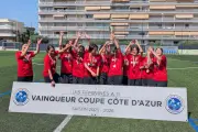 OGC Nice U15 féminines remporte la Coupe Côte d'Azur sans suspense