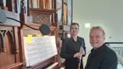 Orgue et clarinette : un duo complice au temple de Clarensac