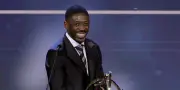 Ousmane Dembélé élu meilleur joueur de la saison de Ligue 1