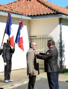Philippe Rauhut honoré pour son engagement de porte-drapeau à Prigonrieux