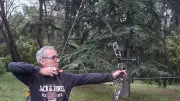 Philippe Zussa termine 3e pour sa première saison de tir à l'arc