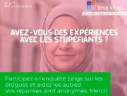 Polémique en Belgique : une campagne sur la drogue avec une femme voilée retirée
