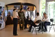 Premier forum de l'emploi de la BA 106 à Mérignac : un succès qualitatif