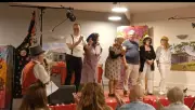 Premier spectacle théâtral réussi pour Les Inattendus aux Éparges