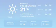 Prévisions météo : soleil et douceur à Saint-Pierre-d'Oléron