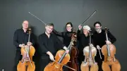 Quinticelli : concert de violoncelles au temple de Mialet