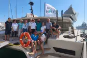 Race for Water accoste à Toulon après une étude sur les posidonies