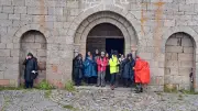 Randonnée patrimoniale dans le Gévaudan malgré la pluie et la neige