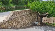 Reconstruction du mur de soutènement à Saint-Jean-du-Bruel