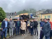 Restauration du lavoir de Bielle : un chantier-école de quatre mois