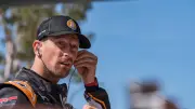 Romain Grosjean s'accroche avec Marcus Armstrong après le GP d'IndyCar