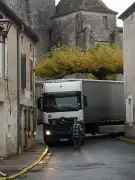 Saint-Ferme : une déviation met fin au calvaire des poids lourds