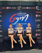 SAM Mérignac: doublé en gymnastique féminine à Blanquefort