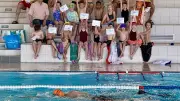Semaine aquatique : diplômes remis aux jeunes nageurs à Clermont-l'Hérault