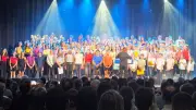 Soirée inoubliable des choristes du collège Lou Castellas à Milhaud