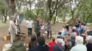 Spectacle enchanteur en forêt : la Fausse Compagnie émerveille le public