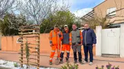 Sérignan : les jardiniers municipaux embellissent l'avenue de la Plage