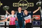 Thaïs Poirier, 3e du Tour de Flandres U19, sacrifiée pour sa coéquipière
