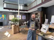 Therence Vergnac ouvre son atelier-galerie à Belvès
