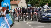 Tour de Hongrie : une biche évite de justesse une chute collective