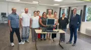 Transnuméric remet 15 ordinateurs au collège Didier-Lamoulie