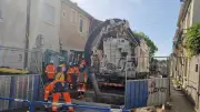 Travaux d'eau sur la Grand-Rue à Pérols : circulation coupée