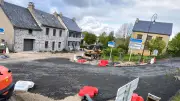 Travaux route Aumont-Aubrac : avancée malgré coupure électrique