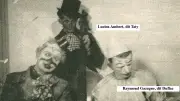 Trois clowns légendaires de Lozère : Beco, Taty et Duflac