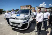 Var Assistance rétrofite sa première ambulance électrique à La Valette