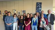 Vernissage « La Magie du Bleu » à Lunel : rêve et partage