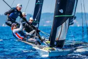 Voile : Bernaz-Mion 36es aux Mondiaux de 49er à Quiberon
