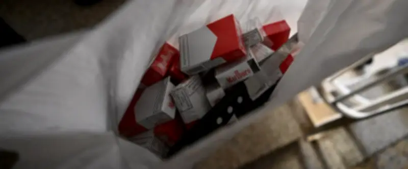 242 paquets de tabac de contrebande saisis à Montpellier