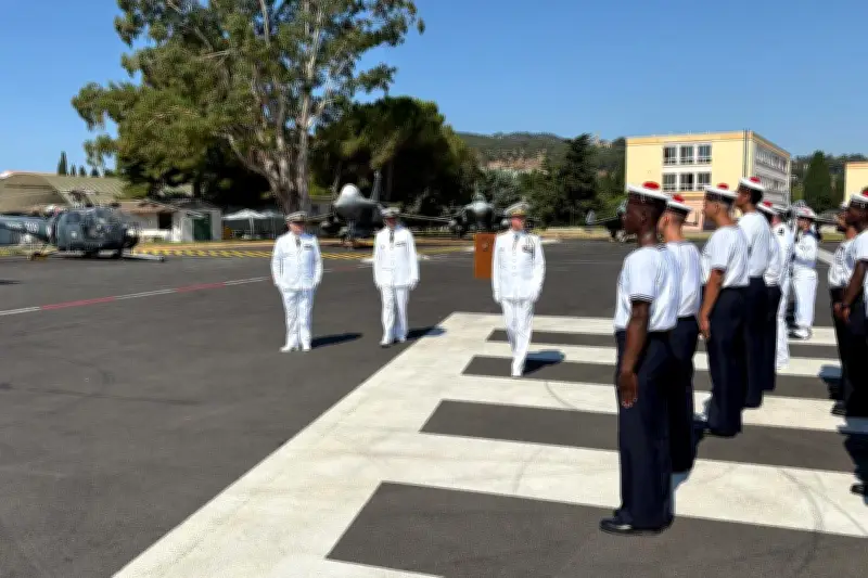 30 ans de l'École du personnel de pont d'envol à Hyères : une cérémonie sous le signe du jumelage