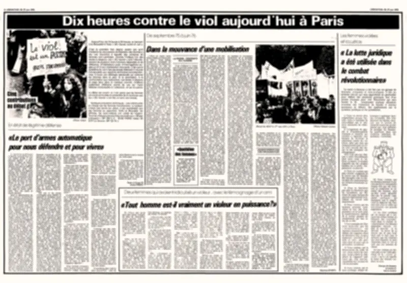 50 ans de luttes féministes : Libé, journal d'extrême gauche aux débats violents