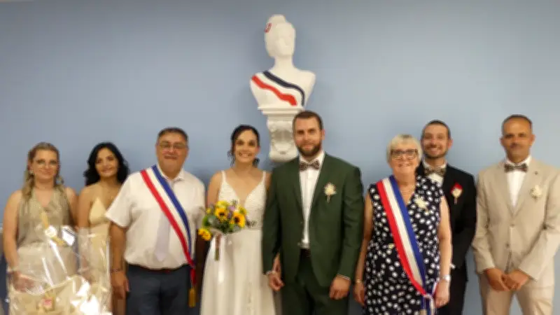 À Abeilhan, Cathy Fis marie son fils Yannick à Marion