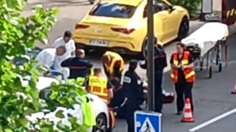 Accident grave à Mende : un piéton de 70 ans renversé sur un passage