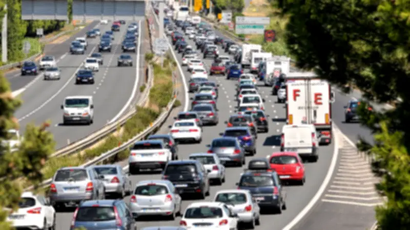 Accident poids lourd A9 : trafic coupé entre Nîmes et Gallargues