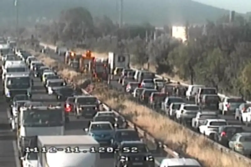 Accident sur l'A57 : circulation réduite à une voie vers Toulon