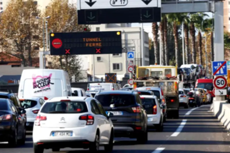 Accidents sur A50 et A57 : trafic paralysé autour de Toulon