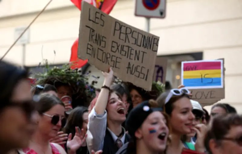 Ajaccio : la marche des fiertés LGBTI+ revendique visibilité et droits