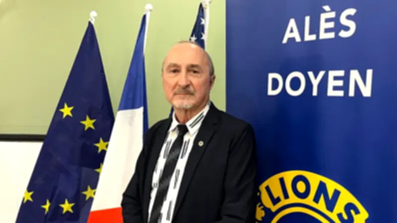 Alain Reynaud élu président du Lions club Doyen à Alès pour 2026-2027